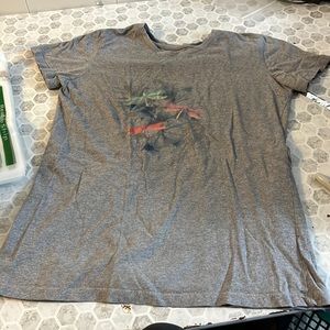 Sonoma Small Gray Short Sleeve Firefly Graphic T Shirt